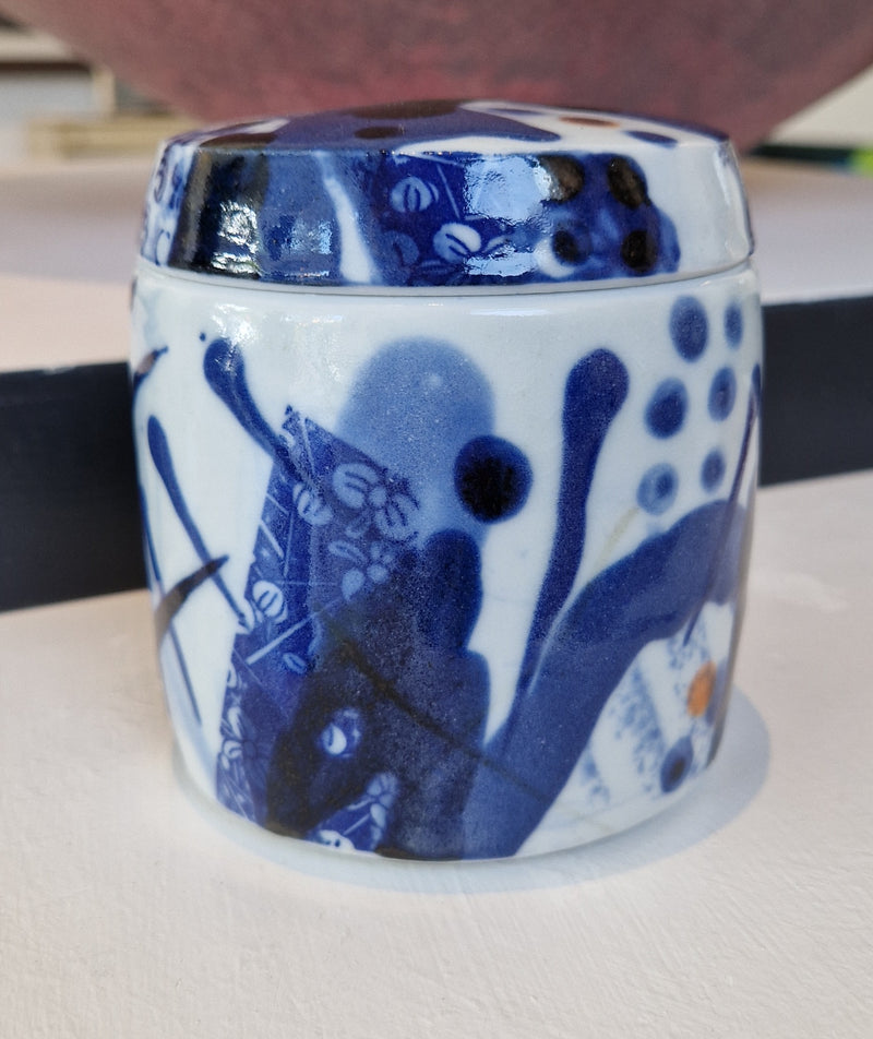 Blue and White Porcelain Ginger Jar by Andrew Matheson RBSA