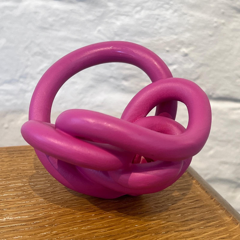 3D Sculptural Scraps Bowl Small Pink by Rosie Threadgold