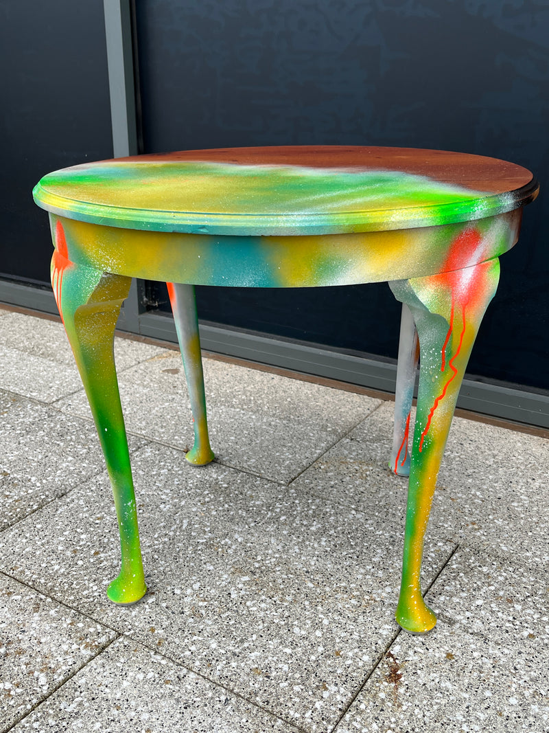 Graffiti Utility Coffee Table by Lost and Found Projects