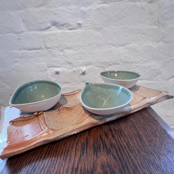 Three Dish Platter by Dave Harper