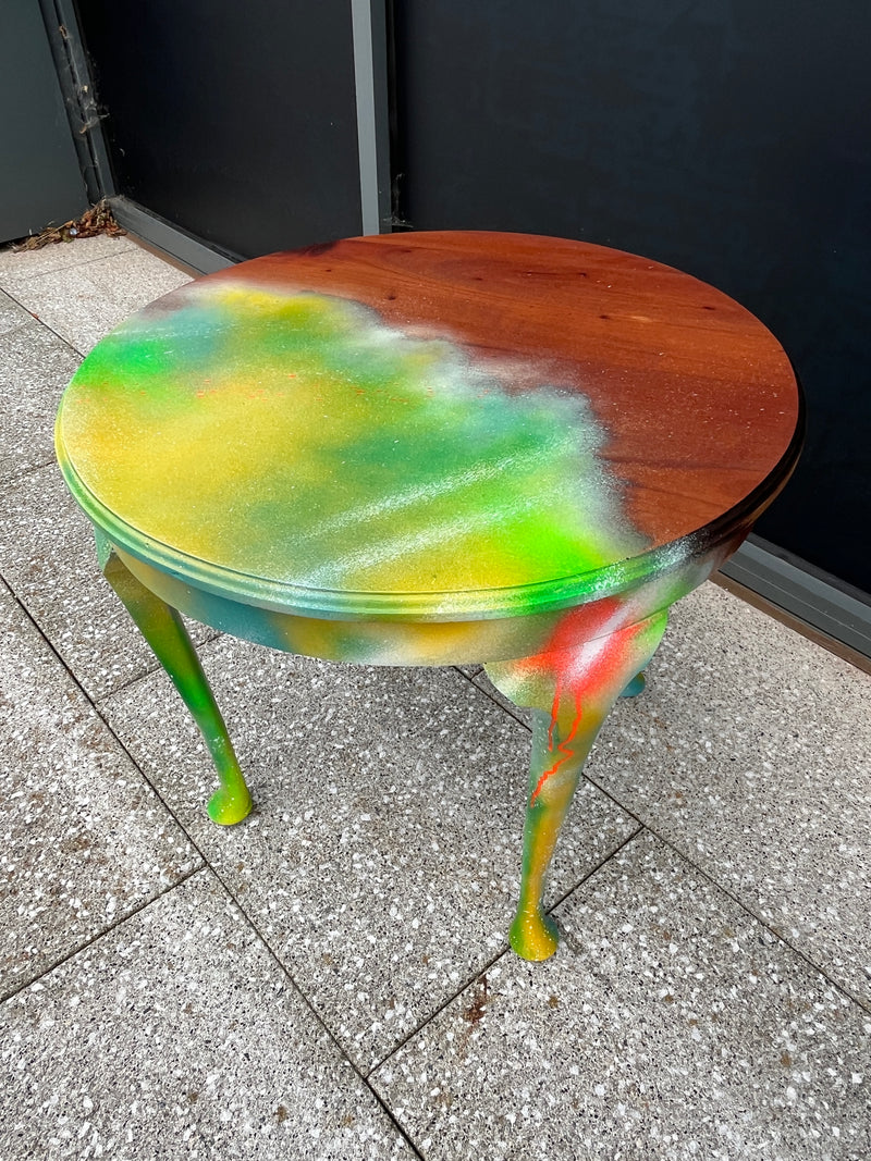 Graffiti Utility Coffee Table by Lost and Found Projects