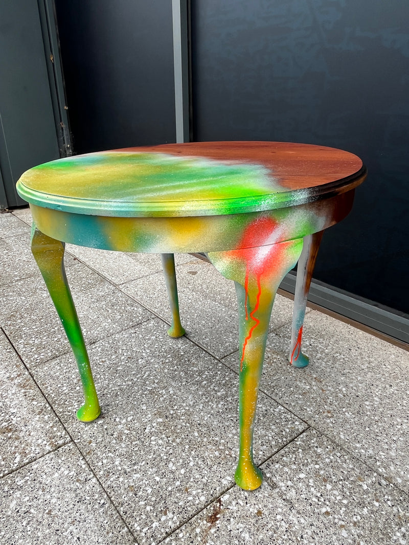 Graffiti Utility Coffee Table by Lost and Found Projects