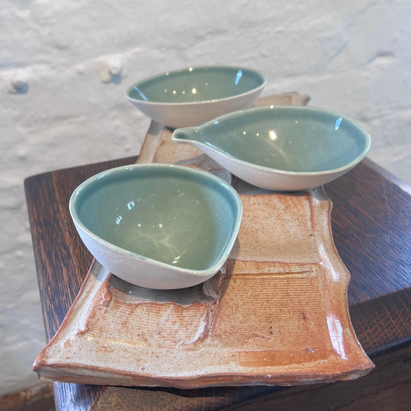 Three Dish Platter by Dave Harper