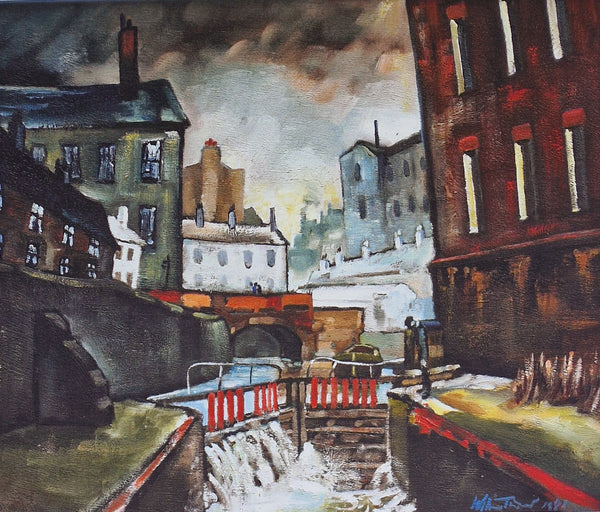 Princess Street signed print 2010 by William Ralph Turner