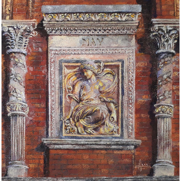 AC8 Goddess of May, Wedgwood Institute of Burslem 2022 Original Pastel by Anne Courtine by Barewall