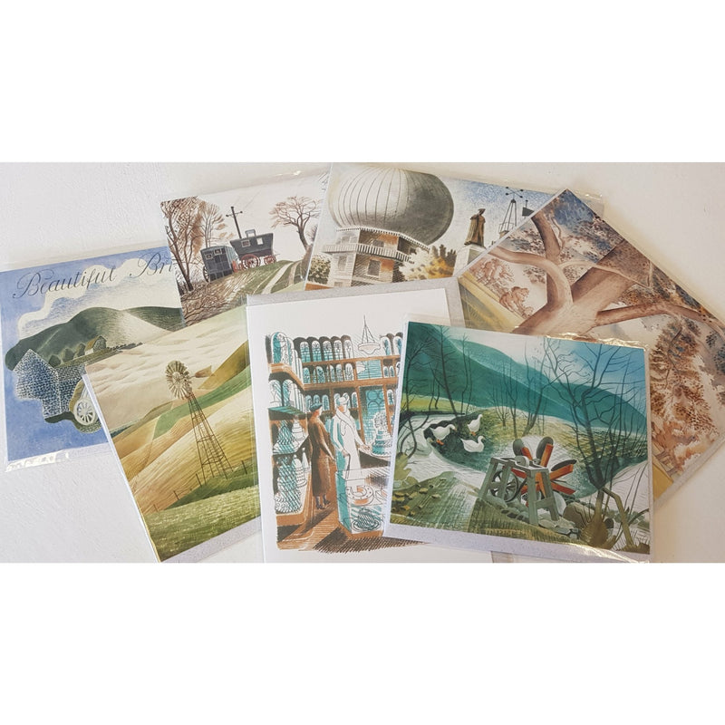 Art Greeting Cards I by Eric Ravilious by Barewall