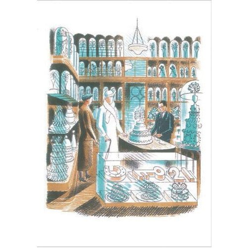 Art Greeting Cards I by Eric Ravilious by Barewall