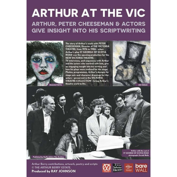 Arthur Berry: At the Vic - His Plays at The Victoria and New Vic Theatre DVD by Barewall