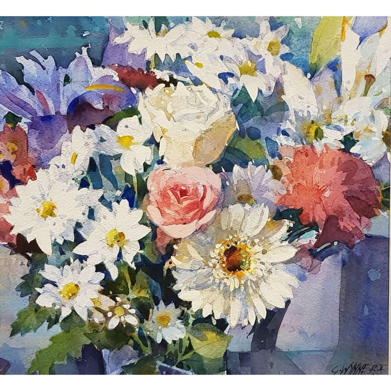 Bouquet by Geoffrey Wynne RI by Barewall