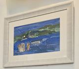 Figures and Boats by Muriel Pemberton by Barewall