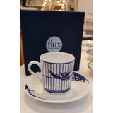 FLUX Willow Blues range by Jenna Stanton for FLUX Stoke on Trent by Barewall