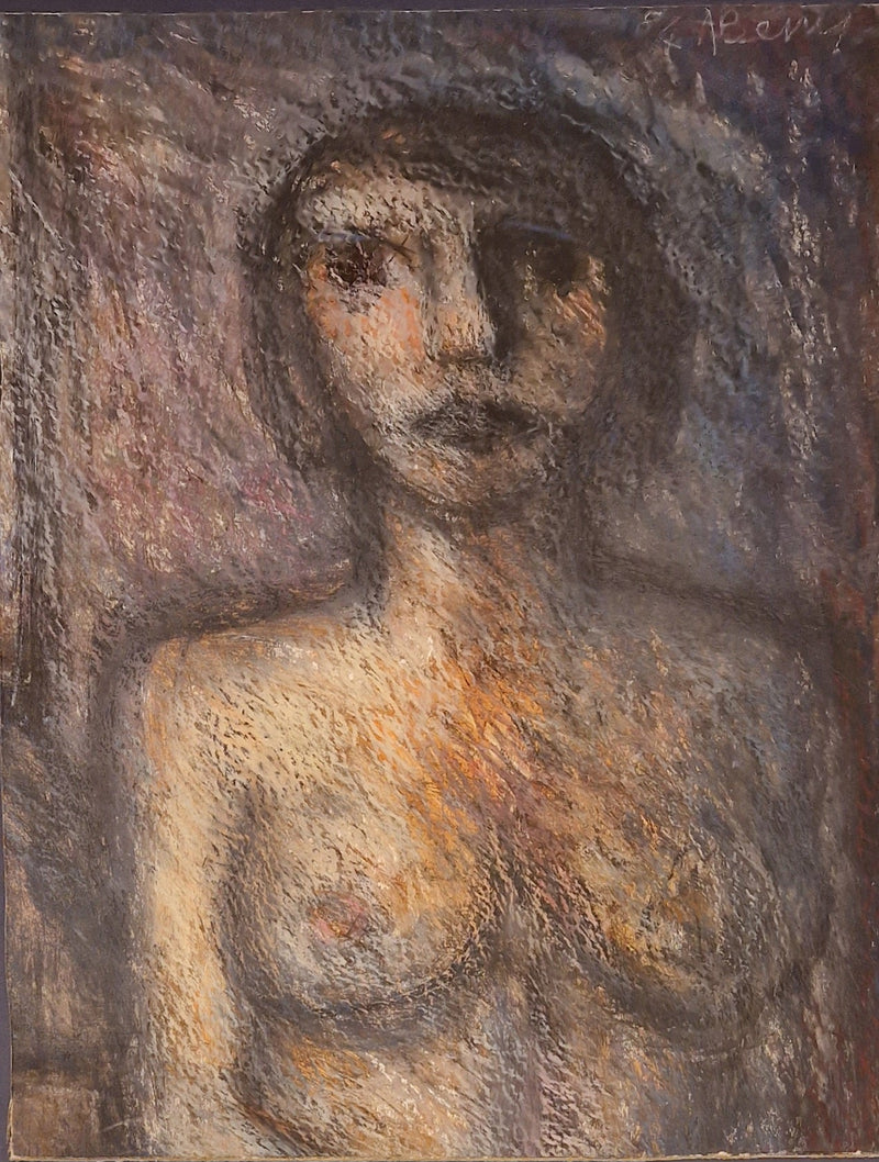 Girl (Nude) 1984 by Arthur Berry by Barewall