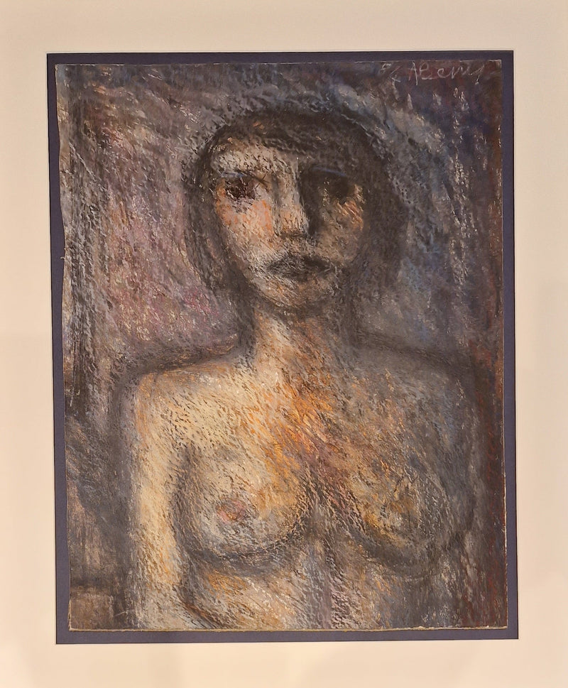 Girl (Nude) 1984 by Arthur Berry by Barewall