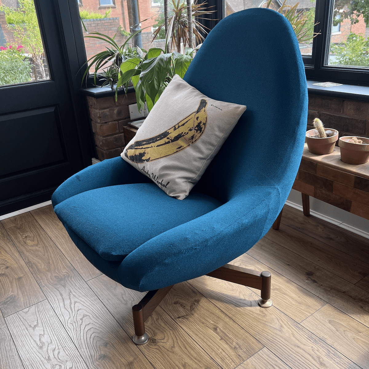 Greaves Thomas Vintage Midcentury Egg Chair by Lost and Found Projects