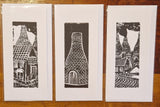 Hand printed art greeting cards by Shauna McCann by Barewall