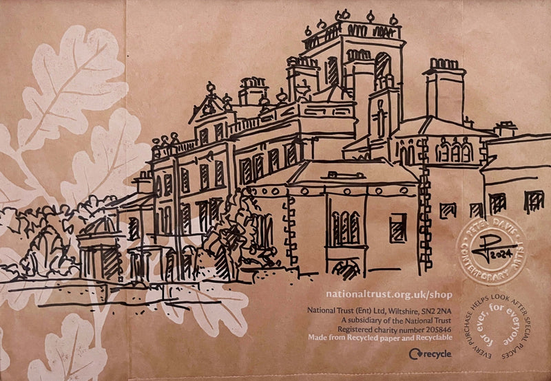 PDB10 Biddulph Grange on National Trust bag 2024 by Peter Davis by Barewall