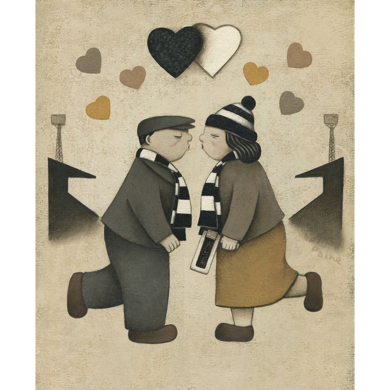 Port Vale Gift Love on the Terraces Ltd Signed Football Print by Paine Proffitt by Barewall