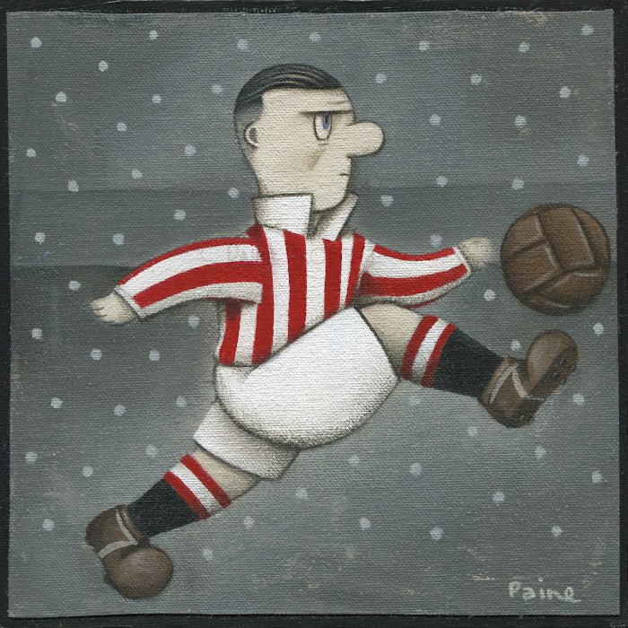 PPSC2 Stoke City - Snow in the Potteries Signed Print by Paine Proffitt by Barewall