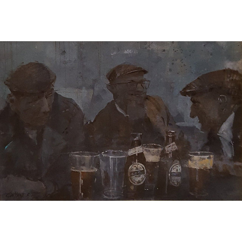 Pub Life by Geoffrey Wynne RI by Barewall