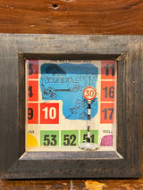 Rupert the Bear handmade box art '30 Mile' road sign. By Lost and Found Projects. by Barewall