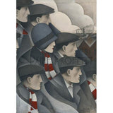 Stoke City Victoria Crowd Limited Edition Football Print by Paine Proffitt by Barewall