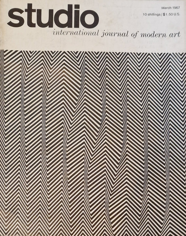 Studio - International Journal of Modern Art March 1967 Magazine by Barewall