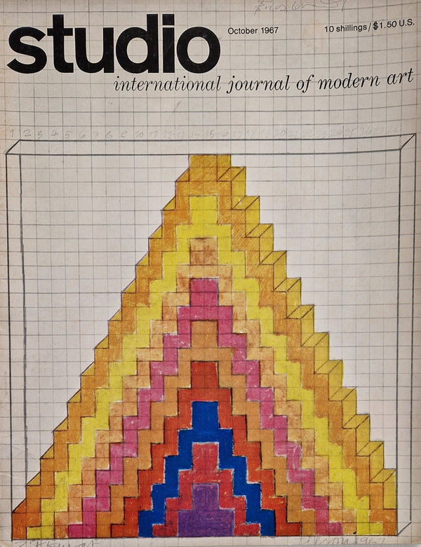 Studio - International Journal of Modern Art October 1967 Magazine by Barewall