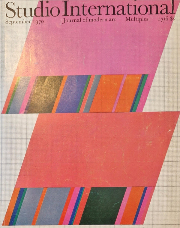 Studio International September 1970 Journal of Modern Art Magazine : Supplement Multiples by Barewall