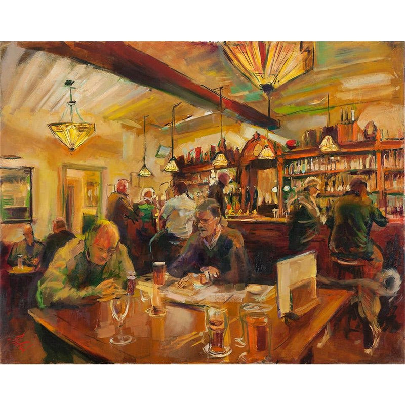 The Albion Ale House, Conwy 2014 by Rob Pointon by Barewall