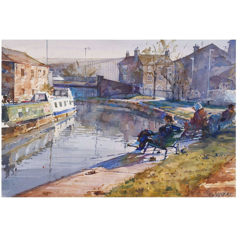 The Potteries and Canals Print Collection by Geoffrey Wynne RI by Barewall