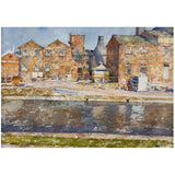 The Potteries and Canals Print Collection by Geoffrey Wynne RI by Barewall