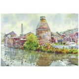 The Potteries and Canals Print Collection by Geoffrey Wynne RI by Barewall