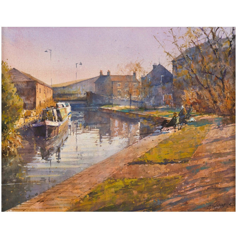 The Potteries and Canals Print Collection by Geoffrey Wynne RI by Barewall