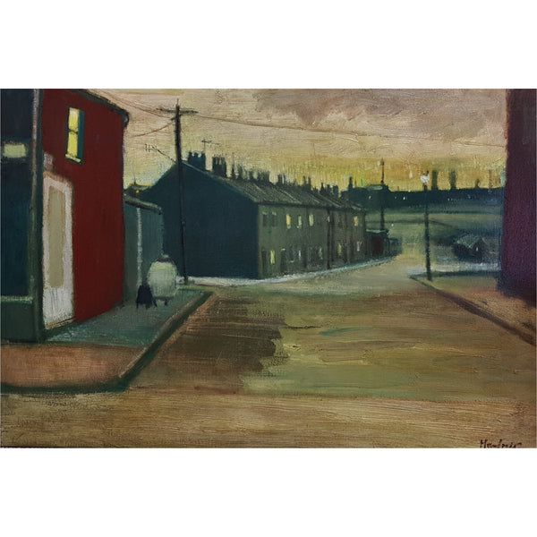 The Street Where She Lives, Nocturne 2021 by Lucy Manfredi by Barewall