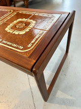 Vintage 1960s Danish Tile Top Coffee Table by Lost and Found Projects by Barewall