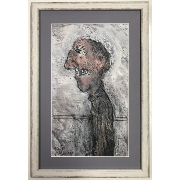 Arthur Berry Original Art A Thin Man 1994 by Arthur Berry