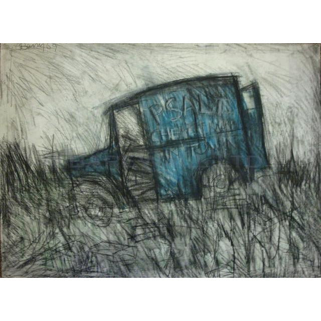 Abandoned Van 1969 by Arthur Berry | Original Art by Arthur Berry | Barewall Art Gallery