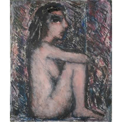 Egyptian Nude 1990 by Arthur Berry | Original Art by Arthur Berry | Barewall Art Gallery