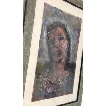 Head of A Woman 1990 by Arthur Berry | Original Art by Arthur Berry | Barewall Art Gallery