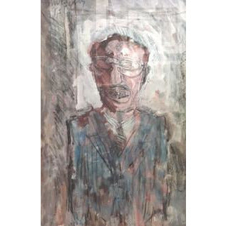 Arthur Berry Original Art Managerial Portrait 1994