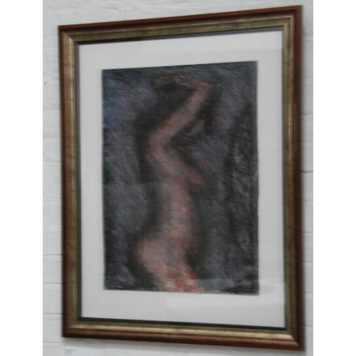 Arthur Berry Original Art Nude with Mirror