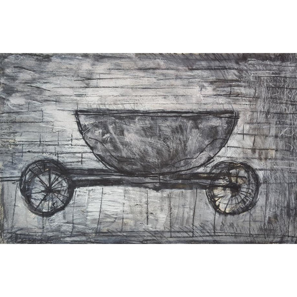 Arthur Berry Original Art Pram by Arthur Berry