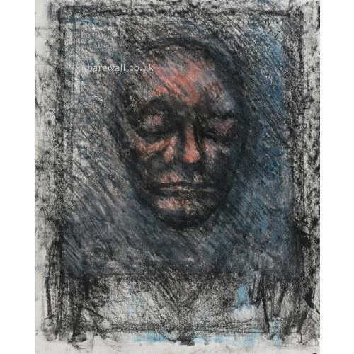 Arthur Berry Original Art William Blake's Death Mask