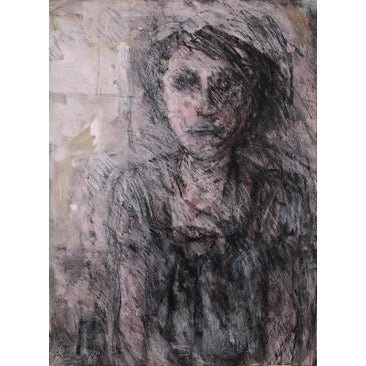 Arthur Berry Original Art Woman In Window (Eleanor Rigby)